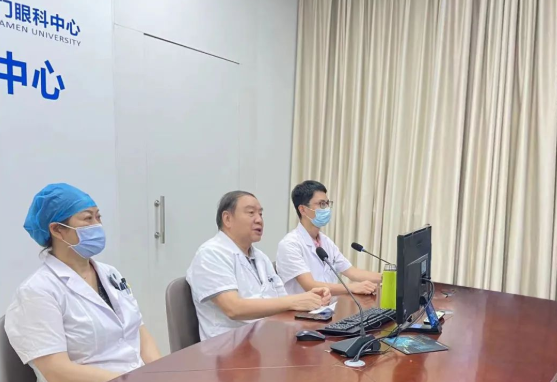 云端会诊！国际眼科科学院院士赵堪兴教授领衔的新利体育专家团为浙江患者“把脉”疑难眼病2.png
